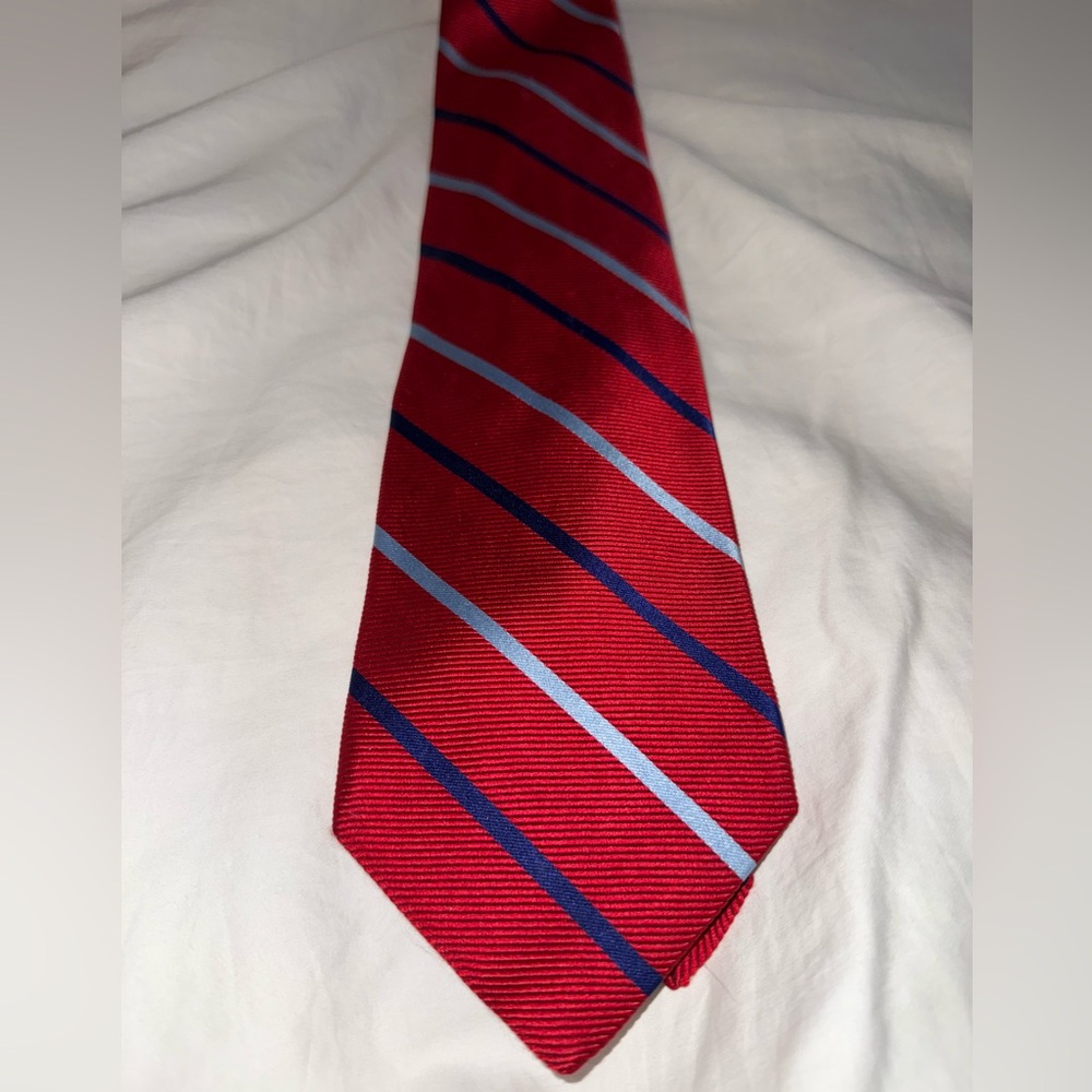 Red and blue striped Brooks Brothers Men’s Tie